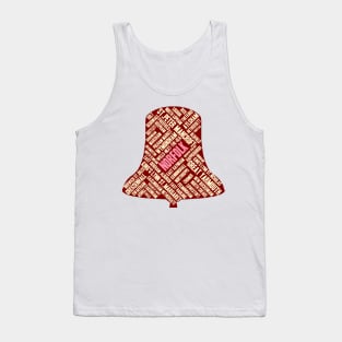 Norfolk 8+ Bell Towers in Maroon Tank Top